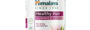 Хелти Хеър (За здрава коса), 60 желирани таблетки (с аромат на ягода), Himalaya Wellness